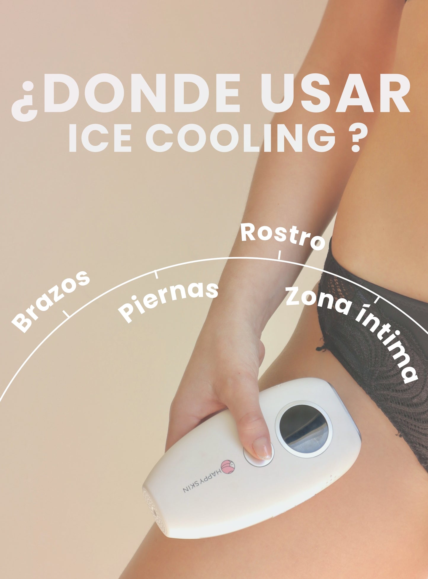 Depiladora IPL ice cooling