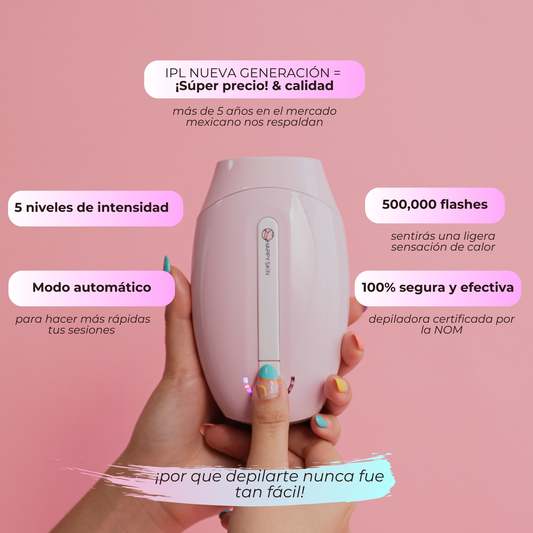 Happy Skin Depiladora de luz pulsada intensa IPL HAPPY SKIN MX